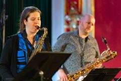 13.04.2026 Szczecin. Dom Kultury 13 Muz. Inspektor Jass na tropie, czyli jazz z historią w tle: Jazz Waves. Fot. Robert Stachnik.