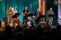 13.04.2026 Szczecin. Dom Kultury 13 Muz. Inspektor Jass na tropie, czyli jazz z historią w tle: Jazz Waves. Fot. Robert Stachnik.