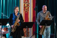 13.04.2026 Szczecin. Dom Kultury 13 Muz. Inspektor Jass na tropie, czyli jazz z historią w tle: Jazz Waves. Fot. Robert Stachnik.