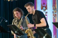 13.04.2026 Szczecin. Dom Kultury 13 Muz. Inspektor Jass na tropie, czyli jazz z historią w tle: Jazz Waves. Fot. Robert Stachnik.