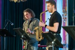 13.04.2026 Szczecin. Dom Kultury 13 Muz. Inspektor Jass na tropie, czyli jazz z historią w tle: Jazz Waves. Fot. Robert Stachnik.