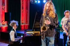05.05.2025 Szczecin. Dom Kultury 13 Muz. Inspektor Jass na tropie, czyli jazz z historią w tle: Kresten Osgood Quintet. Fot. Robert Stachnik.