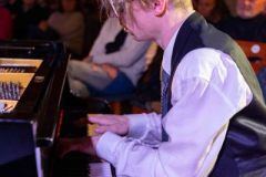 05.05.2025 Szczecin. Dom Kultury 13 Muz. Inspektor Jass na tropie, czyli jazz z historią w tle: Kresten Osgood Quintet. Fot. Robert Stachnik.