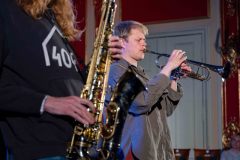 05.05.2025 Szczecin. Dom Kultury 13 Muz. Inspektor Jass na tropie, czyli jazz z historią w tle: Kresten Osgood Quintet. Fot. Robert Stachnik.