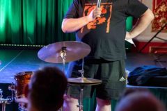 05.05.2025 Szczecin. Dom Kultury 13 Muz. Inspektor Jass na tropie, czyli jazz z historią w tle: Kresten Osgood Quintet. Fot. Robert Stachnik.