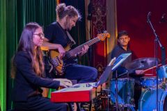02.03.2026 Szczecin. Dom Kultury 13 Muz. Inspektor Jass na tropie, czyli jazz z historią w tle: Sing It! Fot. Robert Stachnik.
