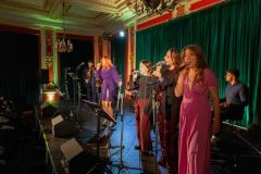 02.03.2026 Szczecin. Dom Kultury 13 Muz. Inspektor Jass na tropie, czyli jazz z historią w tle: Sing It! Fot. Robert Stachnik.