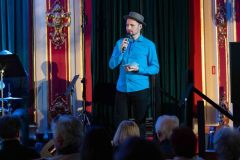 02.06.2025 Szczecin. Dom Kultury 13 Muz. Inspektor Jass na tropie, czyli jazz z historią w tle: Summer Jazz Party. Fot. Robert Stachnik.