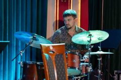 02.06.2025 Szczecin. Dom Kultury 13 Muz. Inspektor Jass na tropie, czyli jazz z historią w tle: Summer Jazz Party. Fot. Robert Stachnik.