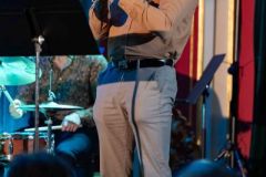 02.06.2025 Szczecin. Dom Kultury 13 Muz. Inspektor Jass na tropie, czyli jazz z historią w tle: Summer Jazz Party. Fot. Robert Stachnik.