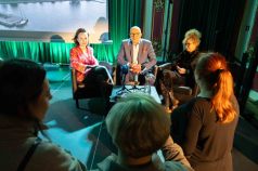 Konferencja prasowa dot. cyklu filmowego Lecim za Szczecin