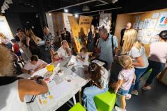 31.08.2025 Szczecin. Przytul Polskę - edukacyjna przygoda kulturalna - wernisaż Fabryka Wody.
 Fot. Robert Stachnik