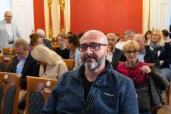 24.09.2025 Szczecin. DK 13 Muz. Ścieżki mojego życia - premiera filmu dokumentalnego Iwony Gacparskiej o Henryku Gęsikowskim. Fot. Robert Stachnik.