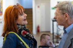 24.09.2025 Szczecin. DK 13 Muz. Ścieżki mojego życia - premiera filmu dokumentalnego Iwony Gacparskiej o Henryku Gęsikowskim. Fot. Robert Stachnik.