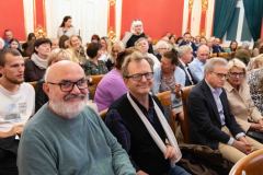 24.09.2025 Szczecin. DK 13 Muz. Ścieżki mojego życia - premiera filmu dokumentalnego Iwony Gacparskiej o Henryku Gęsikowskim. Fot. Robert Stachnik.