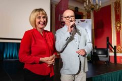 24.09.2025 Szczecin. DK 13 Muz. Ścieżki mojego życia - premiera filmu dokumentalnego Iwony Gacparskiej o Henryku Gęsikowskim. Fot. Robert Stachnik.