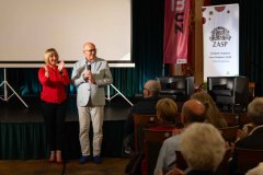 24.09.2025 Szczecin. DK 13 Muz. Ścieżki mojego życia - premiera filmu dokumentalnego Iwony Gacparskiej o Henryku Gęsikowskim. Fot. Robert Stachnik.