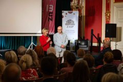 24.09.2025 Szczecin. DK 13 Muz. Ścieżki mojego życia - premiera filmu dokumentalnego Iwony Gacparskiej o Henryku Gęsikowskim. Fot. Robert Stachnik.