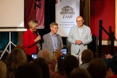 24.09.2025 Szczecin. DK 13 Muz. Ścieżki mojego życia - premiera filmu dokumentalnego Iwony Gacparskiej o Henryku Gęsikowskim. Fot. Robert Stachnik.