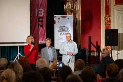 24.09.2025 Szczecin. DK 13 Muz. Ścieżki mojego życia - premiera filmu dokumentalnego Iwony Gacparskiej o Henryku Gęsikowskim. Fot. Robert Stachnik.