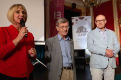 24.09.2025 Szczecin. DK 13 Muz. Ścieżki mojego życia - premiera filmu dokumentalnego Iwony Gacparskiej o Henryku Gęsikowskim. Fot. Robert Stachnik.