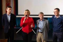 24.09.2025 Szczecin. DK 13 Muz. Ścieżki mojego życia - premiera filmu dokumentalnego Iwony Gacparskiej o Henryku Gęsikowskim. Fot. Robert Stachnik.