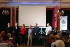 24.09.2025 Szczecin. DK 13 Muz. Ścieżki mojego życia - premiera filmu dokumentalnego Iwony Gacparskiej o Henryku Gęsikowskim. Fot. Robert Stachnik.
