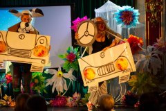 19.11.2025 Szczecin. Dom Kultury 13 Muz. Spektakl Magiczne Resko. Fot. Robert Stachnik.