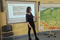 24.04.2026 Spotkania w szkołach z projektami Temat Rzeka i Lecim za Szczecin. Fot. Maja Olendzka.