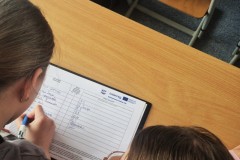 24.04.2026 Spotkania w szkołach z projektami Temat Rzeka i Lecim za Szczecin. Fot. Maja Olendzka.