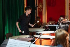 27.01.2026 Szczecin. Dom Kultury 13 Muz. Szczecińska Trzynastka - orkiestra dęta DK 13 Muz - Koncert Noworoczny. Fot. Robert Stachnik.