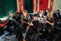 27.01.2026 Szczecin. Dom Kultury 13 Muz. Szczecińska Trzynastka - orkiestra dęta DK 13 Muz - Koncert Noworoczny. Fot. Robert Stachnik.