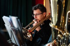 27.01.2026 Szczecin. Dom Kultury 13 Muz. Szczecińska Trzynastka - orkiestra dęta DK 13 Muz - Koncert Noworoczny. Fot. Robert Stachnik.