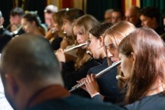 15.10.2024 Szczecin. Szczecińska Trzynastka orkiestra dęta Domu Kultury 13 Muz - III koncert projektu Muzyczna Interwencja. Fot. Robert Stachnik.