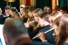 15.10.2024 Szczecin. Szczecińska Trzynastka orkiestra dęta Domu Kultury 13 Muz - III koncert projektu Muzyczna Interwencja. Fot. Robert Stachnik.