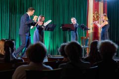 13.05.2025 Szczecin. Dom Kultury 13 Muz. Szczeciński Kwartet Fletowy - Francja elegancja. Fot. Robert Stachnik.