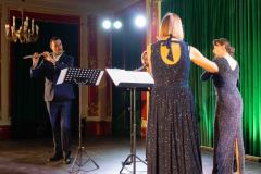 13.05.2025 Szczecin. Dom Kultury 13 Muz. Szczeciński Kwartet Fletowy - Francja elegancja. Fot. Robert Stachnik.