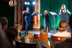 13.05.2025 Szczecin. Dom Kultury 13 Muz. Szczeciński Kwartet Fletowy - Francja elegancja. Fot. Robert Stachnik.