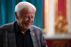 18.09.2025 Szczecin. Dom Kultury 13 Muz. Szczecińskie spotkania literackie 13 Muz - Z górnej półki - Zbigniew Kosiorowski - Nawrót. Fot. Robert Stachnik.