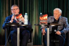 18.09.2025 Szczecin. Dom Kultury 13 Muz. Szczecińskie spotkania literackie 13 Muz - Z górnej półki - Zbigniew Kosiorowski - Nawrót. Fot. Robert Stachnik.