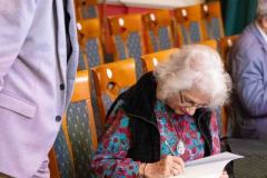 16.10.2025 Szczecin. Dom Kultury 13 Muz. Szczecińskie spotkania literackie. Spotkanie z Anną Frajlich i Sławomirem Żurkiem. Fot. Robert Stachnik