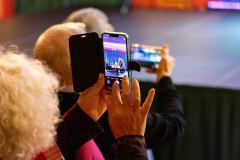 16.10.2025 Szczecin. Dom Kultury 13 Muz. Szczecińskie spotkania literackie. Spotkanie z Anną Frajlich i Sławomirem Żurkiem. Fot. Robert Stachnik