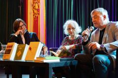 16.10.2025 Szczecin. Dom Kultury 13 Muz. Szczecińskie spotkania literackie. Spotkanie z Anną Frajlich i Sławomirem Żurkiem. Fot. Robert Stachnik