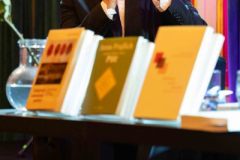 16.10.2025 Szczecin. Dom Kultury 13 Muz. Szczecińskie spotkania literackie. Spotkanie z Anną Frajlich i Sławomirem Żurkiem. Fot. Robert Stachnik