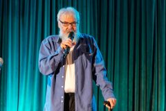 23.02.2026 Szczecin. Dom Kultury 13 Muz. Szczecińskie Wierszogranie - Piotr Woźniak śpiewa Tadeusza. Fot. Robert Stachnik.