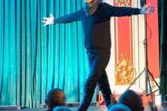 23.02.2026 Szczecin. Dom Kultury 13 Muz. Szczecińskie Wierszogranie - Piotr Woźniak śpiewa Tadeusza. Fot. Robert Stachnik.