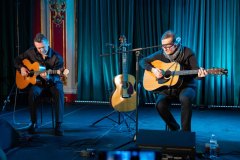 23.02.2026 Szczecin. Dom Kultury 13 Muz. Szczecińskie Wierszogranie - Piotr Woźniak śpiewa Tadeusza. Fot. Robert Stachnik.