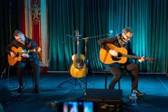 23.02.2026 Szczecin. Dom Kultury 13 Muz. Szczecińskie Wierszogranie - Piotr Woźniak śpiewa Tadeusza. Fot. Robert Stachnik.