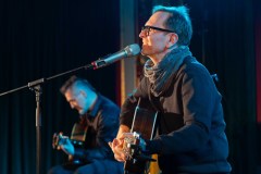 23.02.2026 Szczecin. Dom Kultury 13 Muz. Szczecińskie Wierszogranie - Piotr Woźniak śpiewa Tadeusza. Fot. Robert Stachnik.
