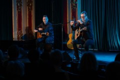 23.02.2026 Szczecin. Dom Kultury 13 Muz. Szczecińskie Wierszogranie - Piotr Woźniak śpiewa Tadeusza. Fot. Robert Stachnik.